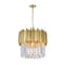 Cwi Lighting Deco 4 Light Down Chandelier With Medallion Gold Finish 1112P16-4-169 - alternate 1